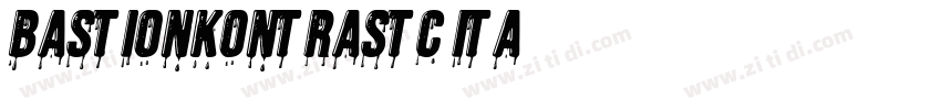BastionKontrastC Ita字体转换